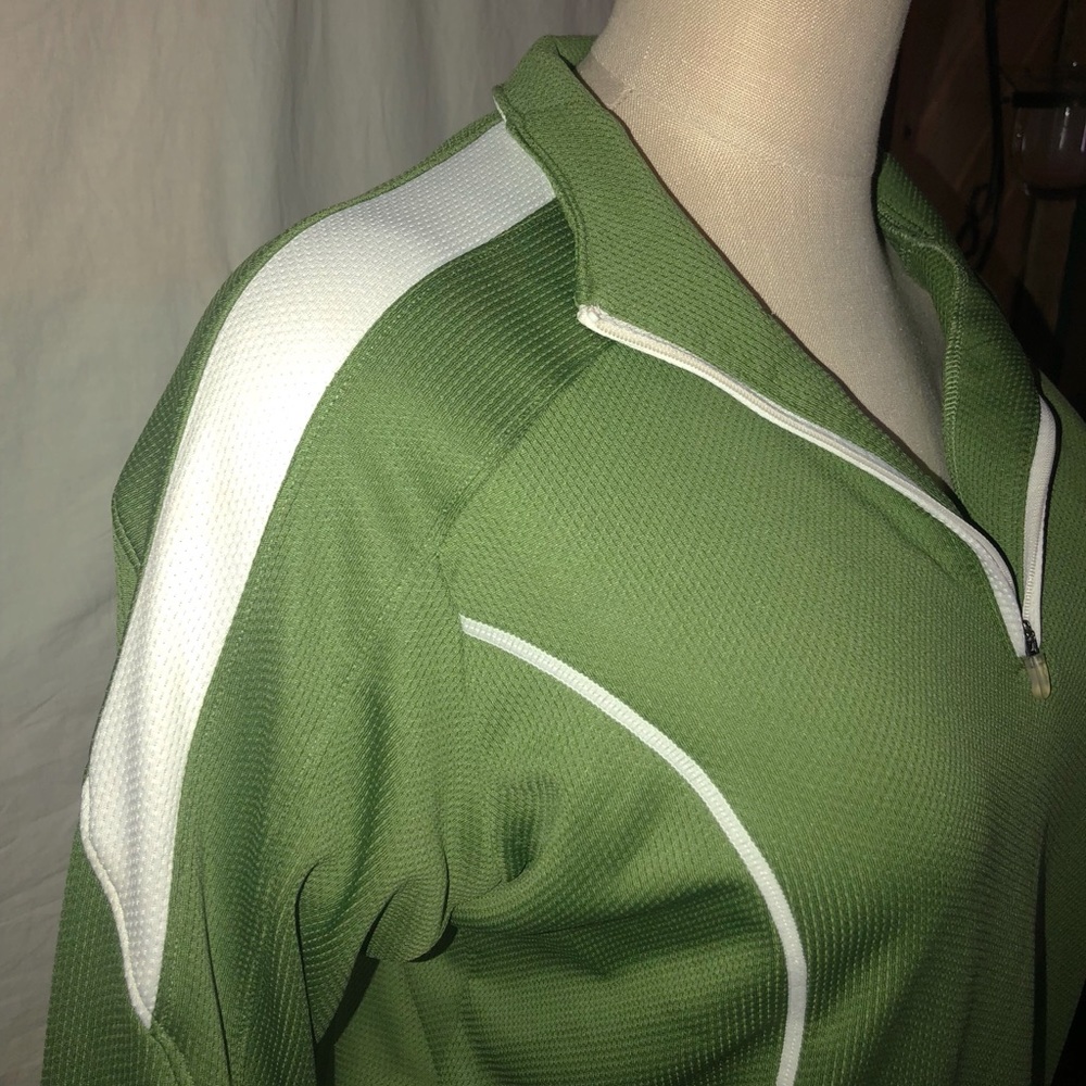 100% polyester quarter zip!